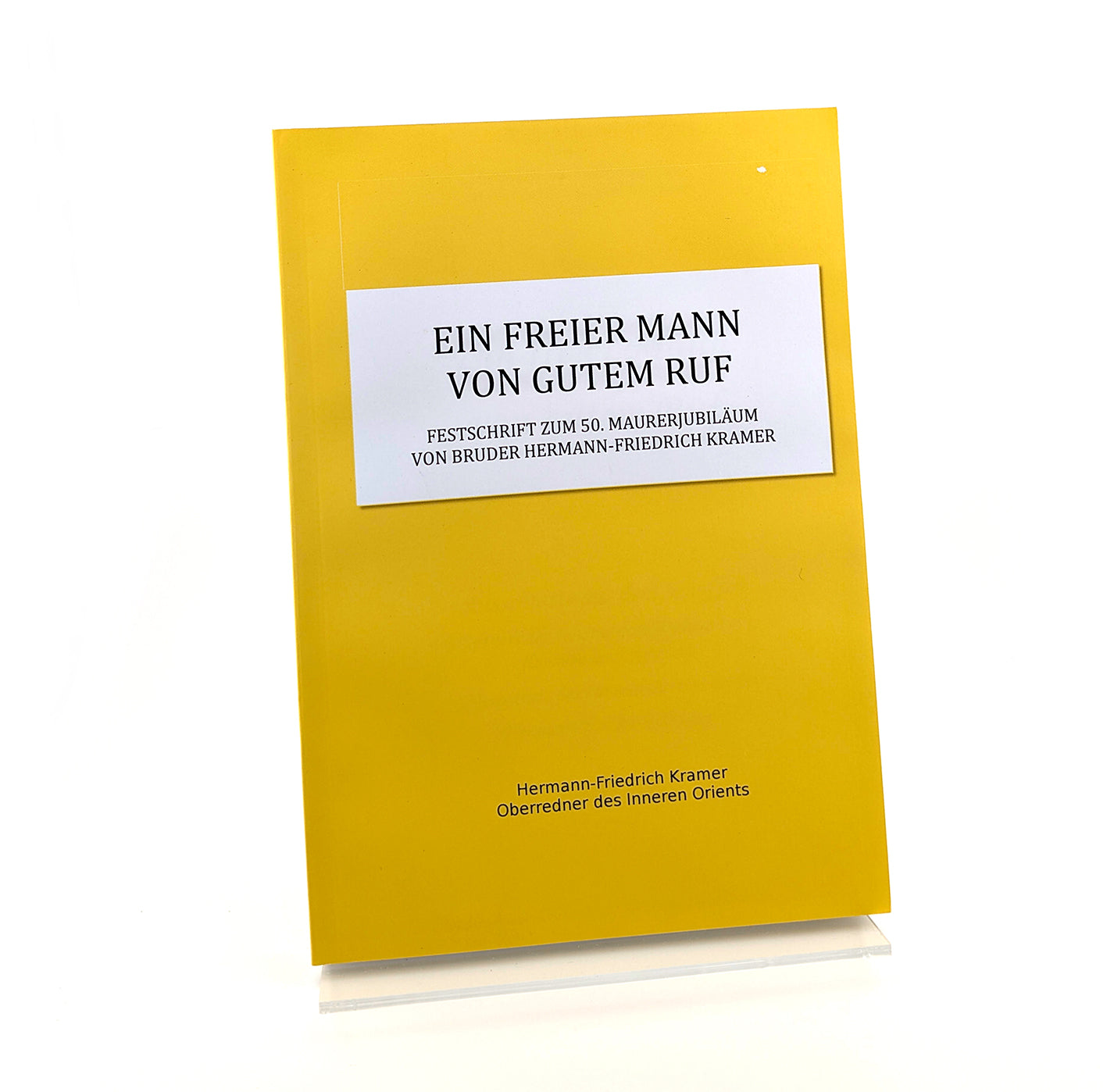 Ein freier Mann von gutem Ruf
