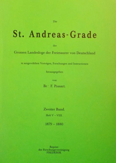 St. Andreas-Grade Andreas-Hefte V – VIII