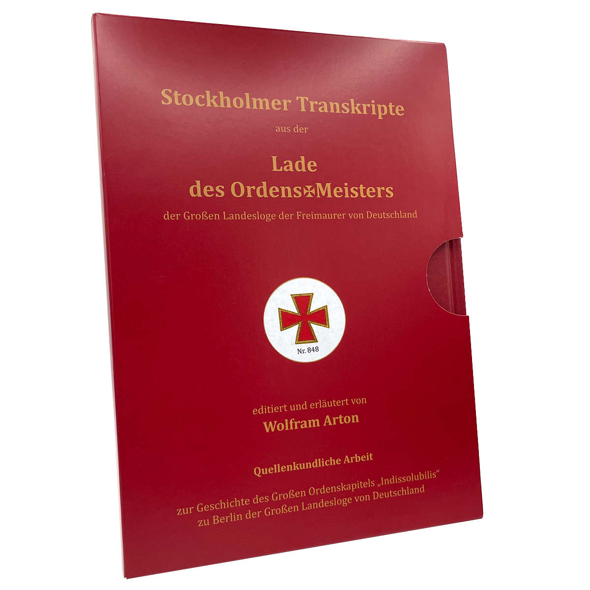 Stockholmer Transkripte aus der Lade des Ordens Meisters